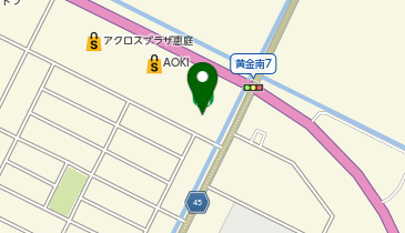 SELFMADE恵庭店の地図画像