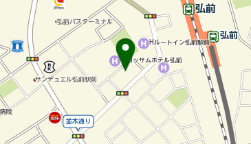CIEL弘前店の地図画像