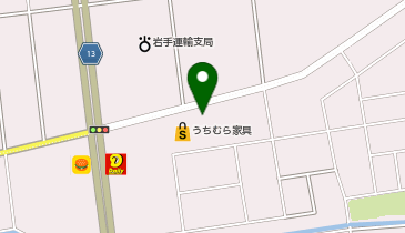 岩手許認可センター(行政書士法人)の地図画像