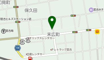 とこやさんカミラーク(髪楽)の地図画像