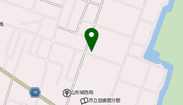 宗教法人フルゴスペル山形教会の地図画像