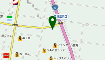 南陽バウムクーヘンこおどり庵の地図画像