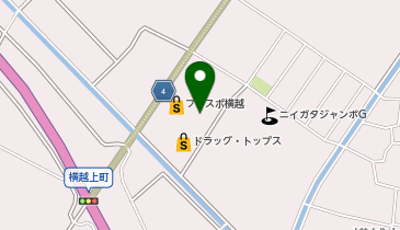 CLOEbyラヴィズム(LUVISM)横越店の地図画像
