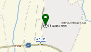 株式会社R&Cながの青果松本支社の地図画像