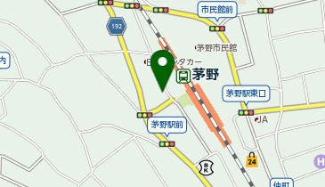 ととのえ整体ちのの地図画像