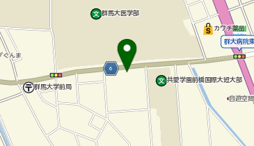 日本調剤群大前薬局の地図画像