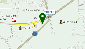 ファミリーカット栃木店の地図画像
