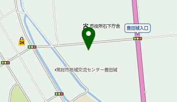 常総市役所 石下総合福祉センターの地図画像