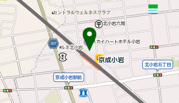 北小岩あおい薬局の地図画像