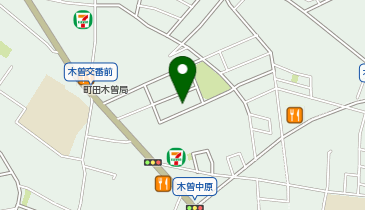 木曽団地自治会の地図画像