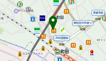 ディズニーストア町田モディ店の地図画像