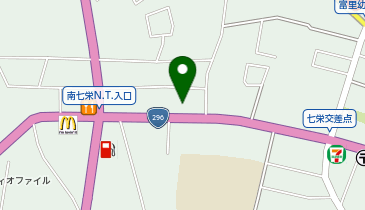 ピザハット富里七栄店の地図画像