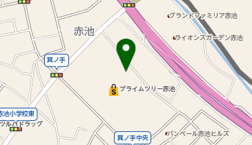 ナンハウスプライムツリー赤池店の地図画像