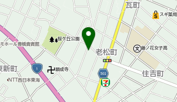 サロンPleasureの地図画像