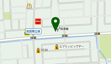 焼津市役所 行政経営部 デジタル戦略課 情報システム担当の地図画像