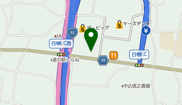 わかば南アルプスビッグステージ店の地図画像