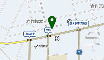 長久手市役所 適応指導教室N-ハウスあいの地図画像