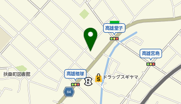 おやつ工房ありババとひらけゴマの地図画像