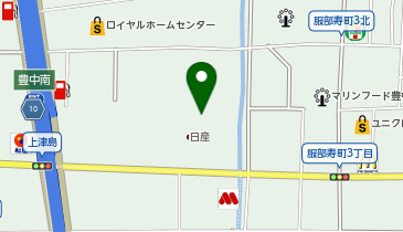 アミーゴ豊中服部店の地図画像