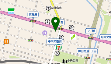 アイセイハート薬局阪神尼崎店の地図画像