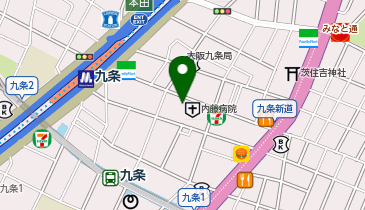 おいしい笑顔鳥ぷろの地図画像