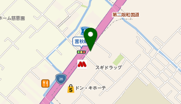 タックルベリー和泉26号店の地図画像