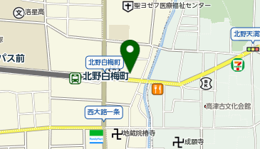 インドネパール料理ナマステインディアの地図画像