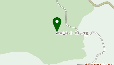 六甲山牧場チーズ館売店の地図画像