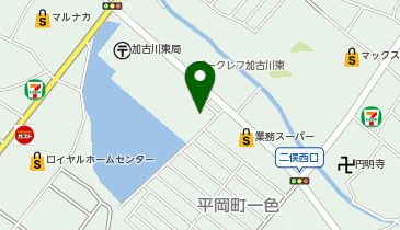 東加古川公民館の地図画像