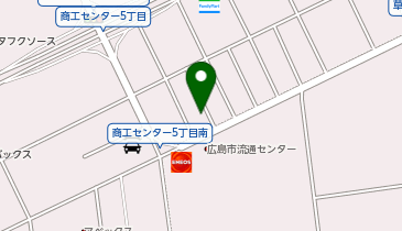 株式会社福井亀之助商店広島営業所の地図画像