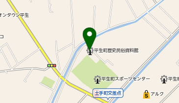 平生町役場 総務課 無線放送確認テレホンの地図画像