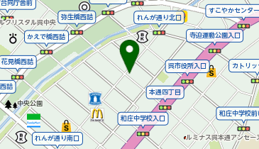 茶寮和三心の地図画像