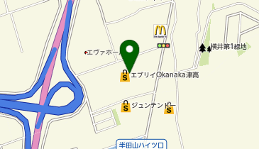 手芸センタードリームエブリイ津高店の地図画像