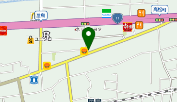 CAFEルルル(LuLuLu)の地図画像
