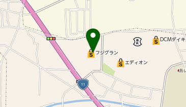 ベティクロッカーズフジ重信店の地図画像
