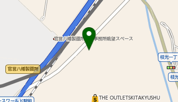 GODIVA・TheOutletsKitakyushu店の地図画像