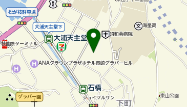 長崎あじさい病院 検診センタの地図画像