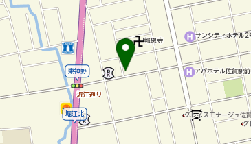 SaladBarカレルモストの地図画像