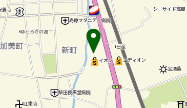 島原市役所 しまばらん窓口とるっとの地図画像