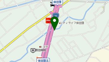 勝烈亭東バイパス保田窪店の地図画像