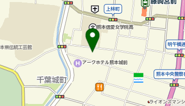 藤田美容室の地図画像