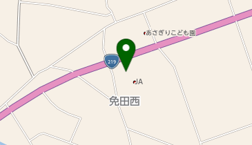 JAくま中央ガス販売所の地図画像