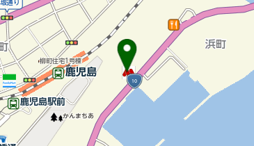 さかい珈琲鹿児島ベイサイド店の地図画像