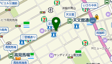 西海岸ANCHORセンテラス天文館店の地図画像