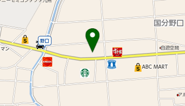 天降川整体院の地図画像