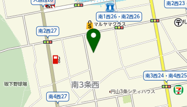 そば処天色の地図画像