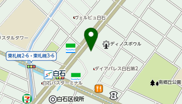 ジュンスポーツクラブ白石の地図画像