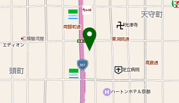 株式会社たいよう共済京都支店の地図画像