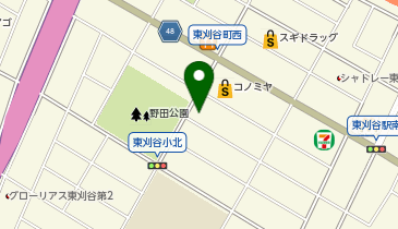 JO外語学院の地図画像