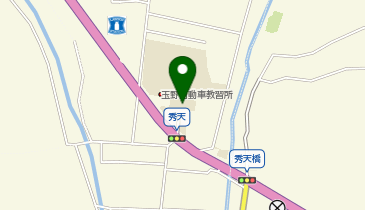 玉野自動車教習所総合案内の地図画像